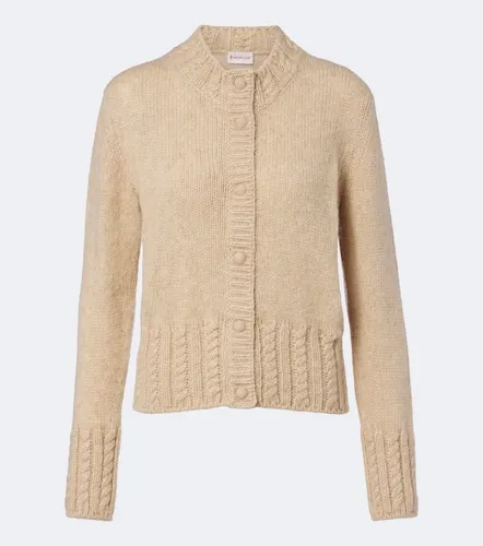 Alpaca and wool-blend cardigan - Moncler - Modalova