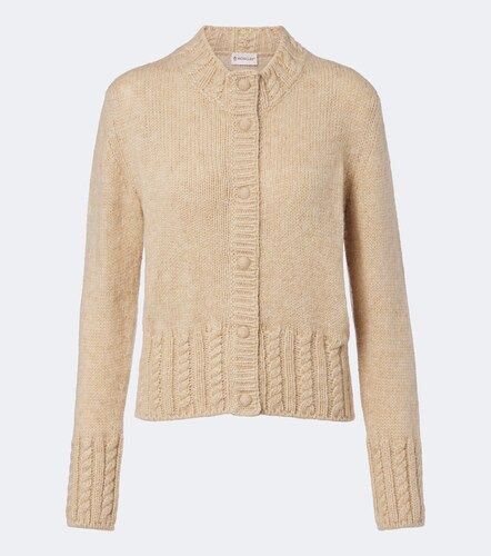 Cárdigan en mezcla de alpaca y lana - Moncler - Modalova