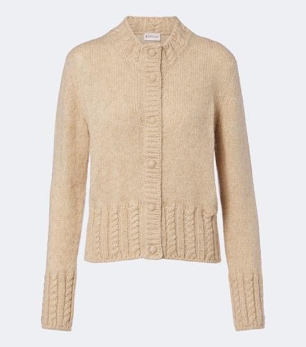 Cardigan in misto alpaca e lana - Moncler - Modalova