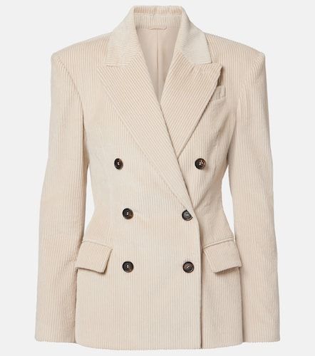 Blazer de pana de algodón - Brunello Cucinelli - Modalova
