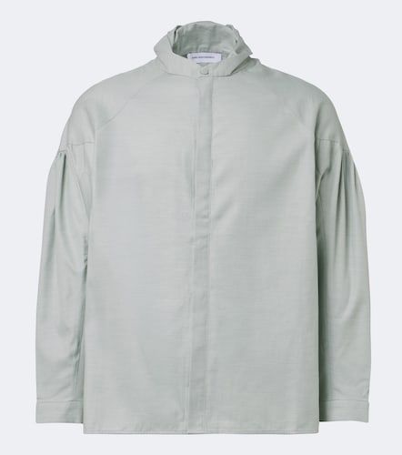 Camicia Evers in cotone e cashmere - Kiko Kostadinov - Modalova