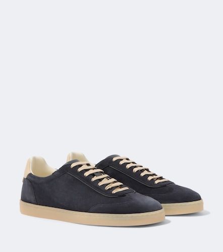 Sneakers in suede - Brunello Cucinelli - Modalova