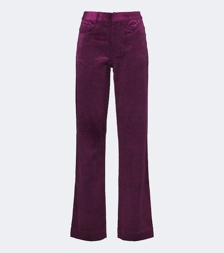 Ava cotton-blend corduroy straight pants - Christopher Esber - Modalova