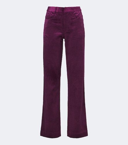 Pantalones rectos Ava de pana en mezcla de algodón - Christopher Esber - Modalova