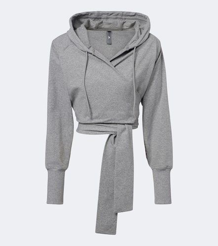 Cropped-Kapuzenjacke aus Jersey - Adidas by Stella McCartney - Modalova