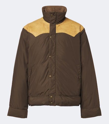 RRL Wattierte Jacke mit Leder - RRL - Modalova