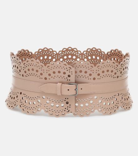 AlaÃ¯a Leather corset belt - Alaia - Modalova