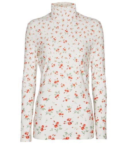 Top de jersey elástico floral - Rabanne - Modalova