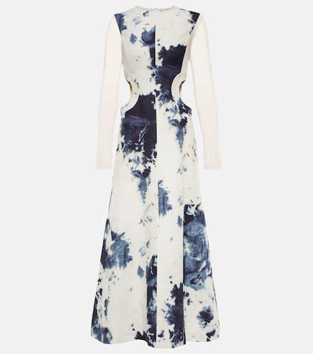 Chloé Abito midi tie-dye con cut-out - Chloe - Modalova