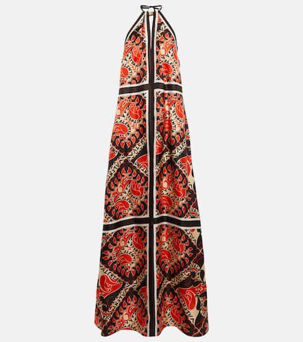 Mini Bandana printed silk maxi dress - Valentino - Modalova