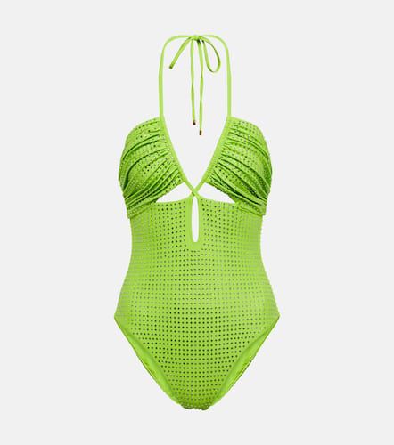 Embellished cut-out swimsuit - Self-Portrait - Modalova