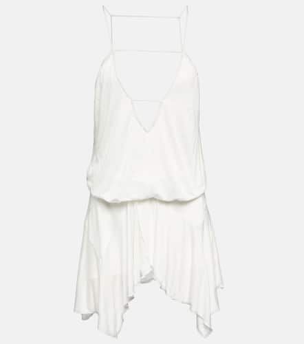 Felicia asymmetric jersey minidress - Isabel Marant - Modalova