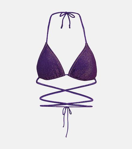 Miami LurexÂ® triangle bikini top - Reina Olga - Modalova