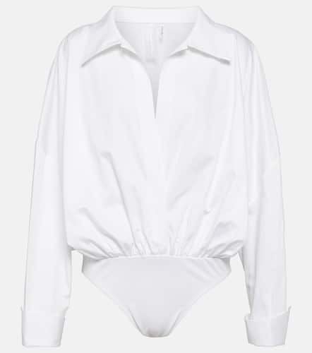 Oversized cotton bodysuit - Norma Kamali - Modalova