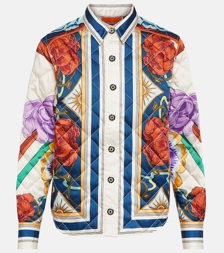 Edie printed quilted twill jacket - La DoubleJ - Modalova