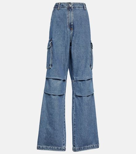 Pantaloni cargo a gamba larga di jeans - Coperni - Modalova