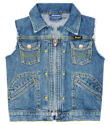 X Wrangler - Gilet in denim di cotone - Mini Rodini - Modalova