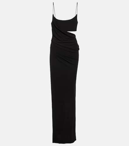 Asymmetric draped jersey maxi dress - Alex Perry - Modalova