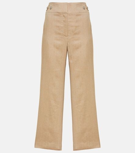 Pantaloni Aubrie in misto lino - Veronica Beard - Modalova
