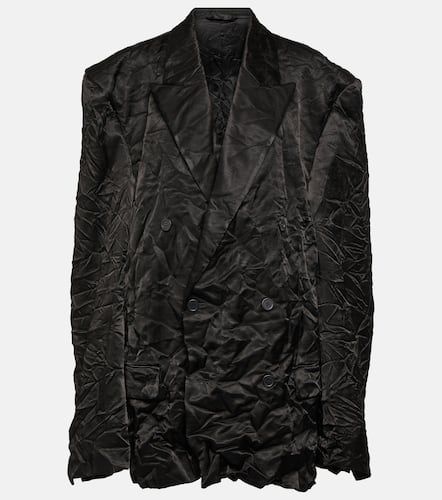 Steroid oversized satin blazer - Balenciaga - Modalova