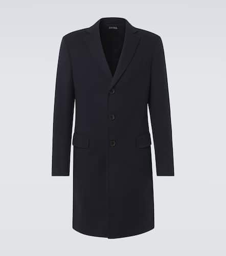 Wool and cashmere-blend overcoat - Zegna - Modalova