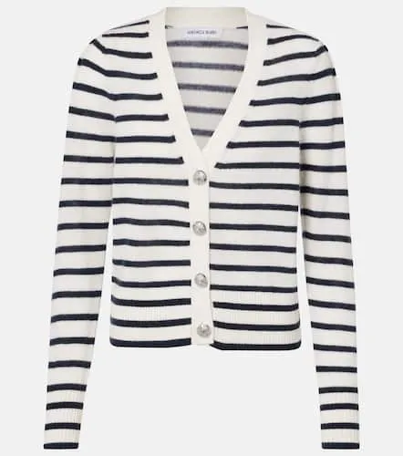 Solene striped cashmere cardigan - Veronica Beard - Modalova