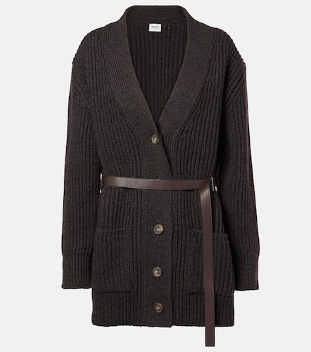 Belted wool and cashmere cardigan - Tod's - Modalova