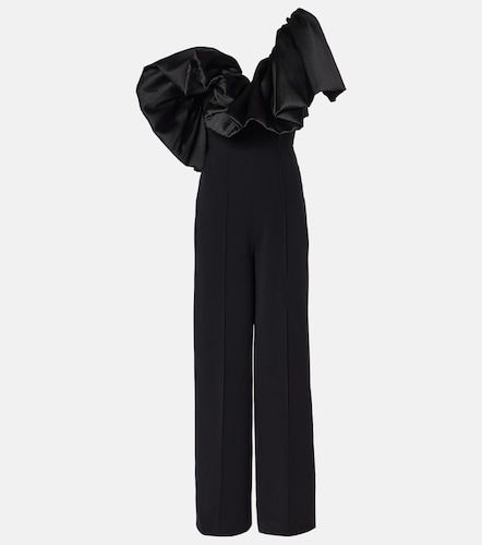 Jumpsuit Perla con satin e volant - Solace London - Modalova