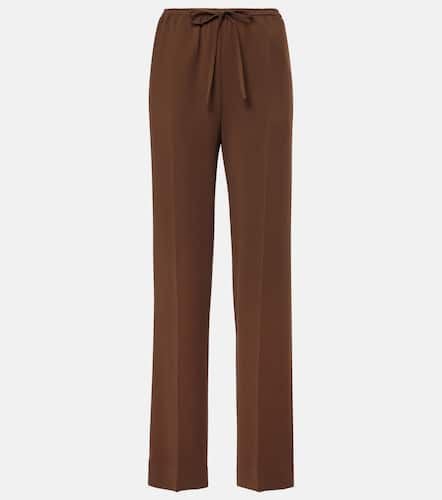 Aurelia crêpe wide-leg pants - Asceno - Modalova