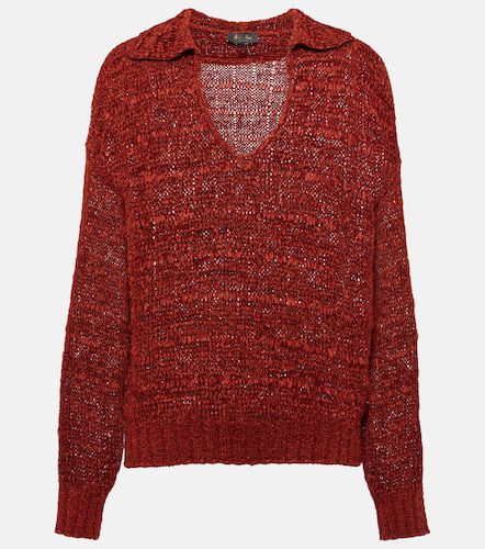 Shikotsu silk polo sweater - Loro Piana - Modalova