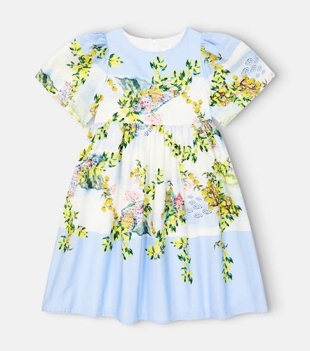 Vestido de algodón estampado - Patachou - Modalova
