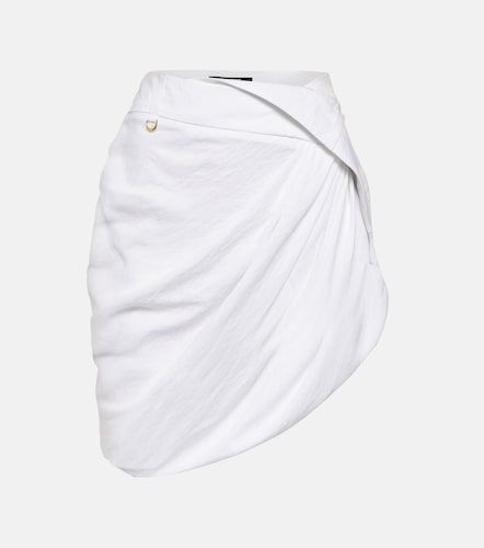 Minifalda La Mini Jupe Saudade drapeada - Jacquemus - Modalova