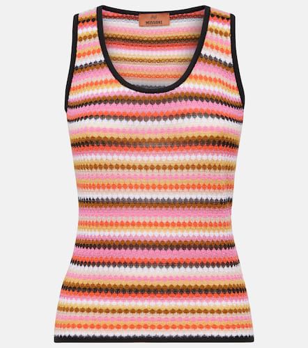 Missoni Cotton-blend tank top - Missoni - Modalova