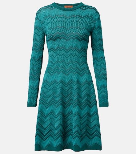Abito corto in maglia a zig-zag - Missoni - Modalova
