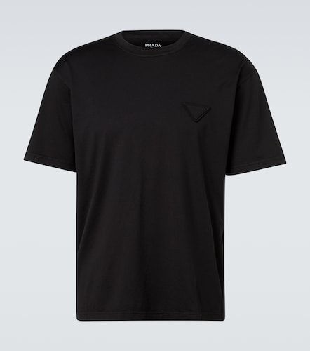 Camiseta de jersey de algodón - Prada - Modalova