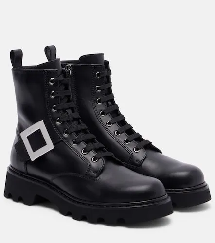 Viv Rangers leather ankle boots - Roger Vivier - Modalova