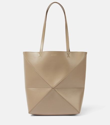 Tote Puzzle Fold Medium de piel - Loewe - Modalova