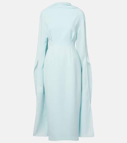 Nour draped crÃªpe midi dress - Roksanda - Modalova