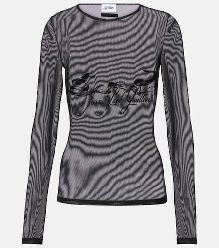 Top Tattoo Collection en résille - Jean Paul Gaultier - Modalova