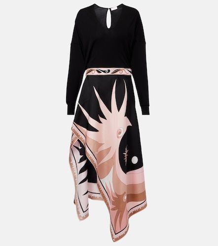 Abito midi Stella in misto seta - Pucci - Modalova