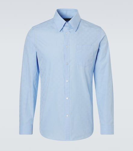Camicia in popeline di cotone GG - Gucci - Modalova