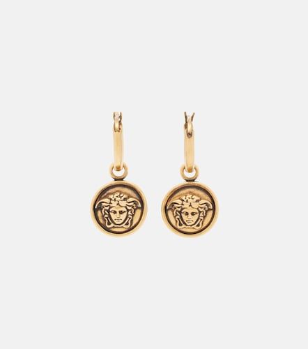 Versace Medusa hoop earrings - Versace - Modalova