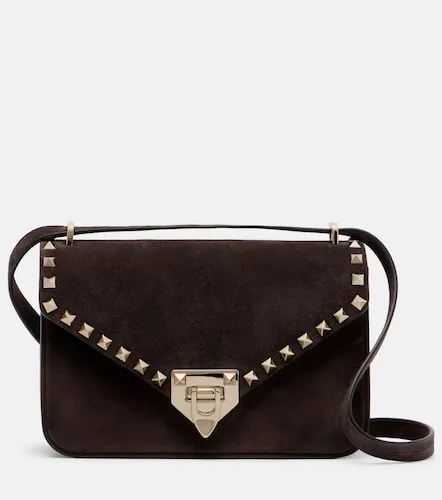 Rockstud Small suede crossbody bag - Valentino Garavani - Modalova