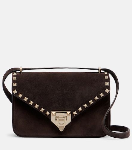 Rockstud Small suede crossbody bag - Valentino Garavani - Modalova