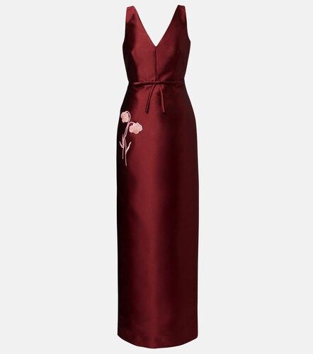 Erdem Abito lungo in satin - Erdem - Modalova