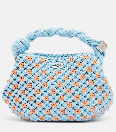 Ganni Bou Mini woven top-handle bag - Ganni - Modalova