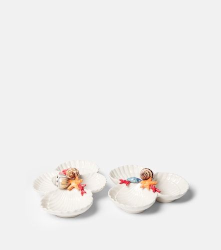 Set de 2 platos para aperitivos de cerámica - Les-Ottomans - Modalova