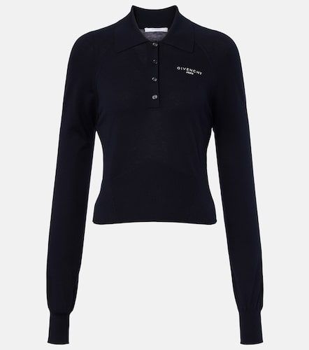 Cotton and silk polo sweater - Givenchy - Modalova