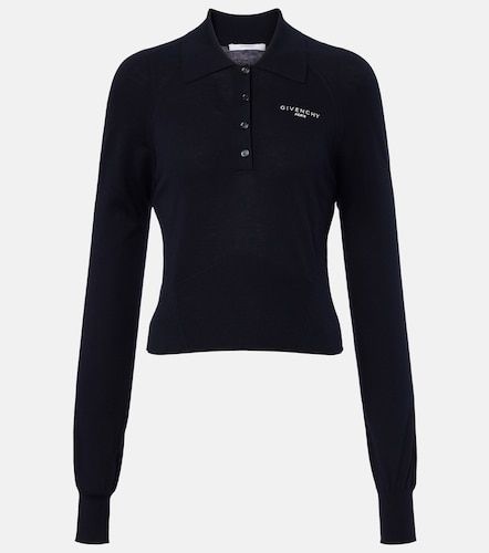 Pullover polo in cotone e seta - Givenchy - Modalova
