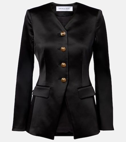 Blazer Cynthia de satén - Veronica Beard - Modalova